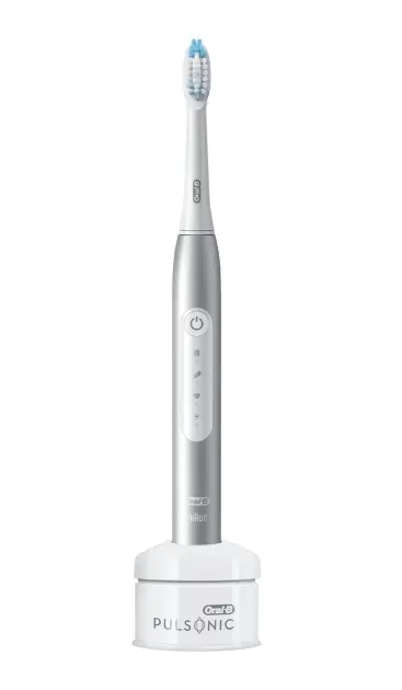 Oral-B - Sonický zubní kartáček Pulsonic Slim Luxe 4000, šedá 4210201305644