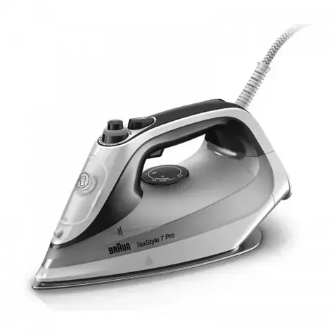 Levně Braun - Napařovací žehlička TexStyle 7 Pro SI 7149 WB, šedá 8021098000460