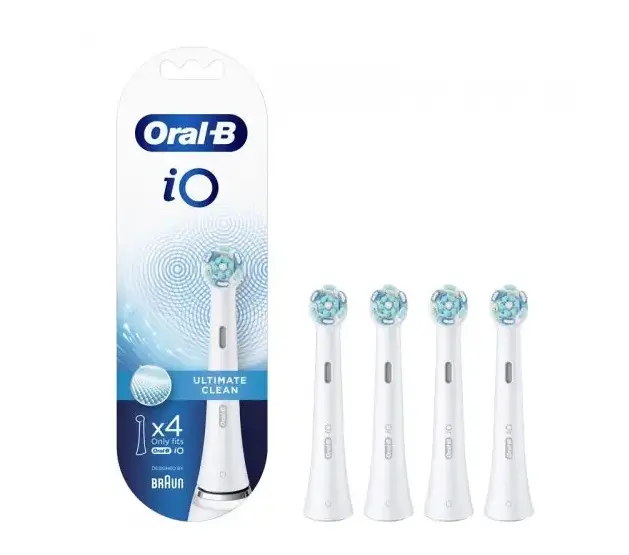 Oral-B - Náhradní hlavice iO Ultimate Clean, bílá, 4 ks 4210201342748