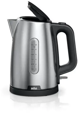 Braun - Rýchlovarná kanvica WK 1500, strieborná 8021098001962