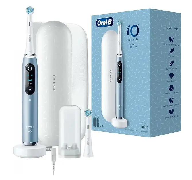 Oral-B - Elektrický kartáček Series 9 Luxe Edition, Aqua Marine 4210201421900