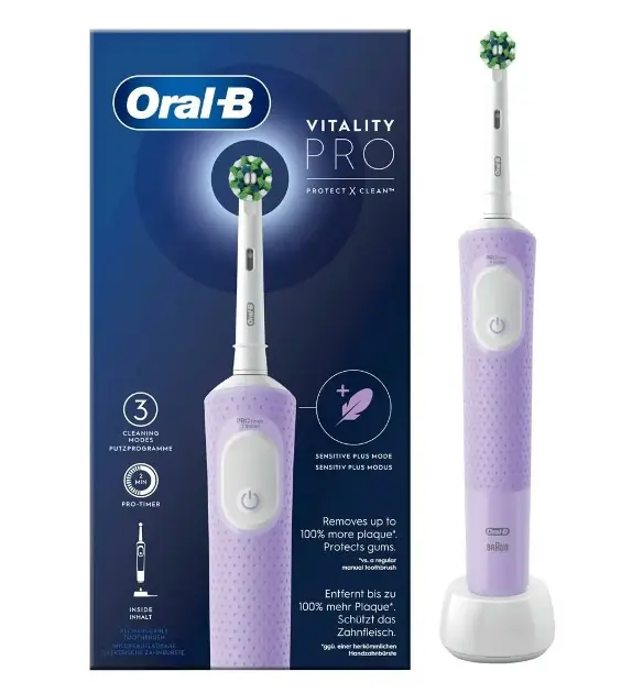 Oral-B - Elektrický kartáček Vitality Pro, fialová 4210201426967