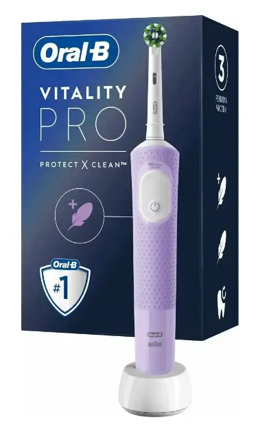 Oral-B - Elektrický kartáček Vitality Pro, fialová 4210201427025