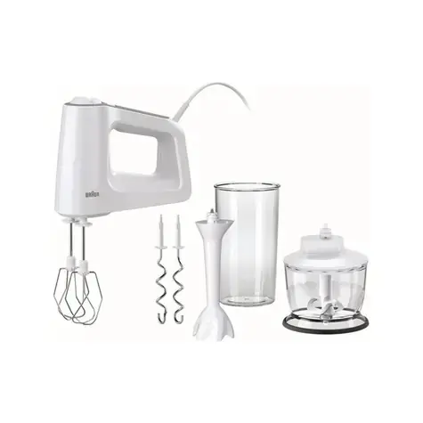 Braun - Ruční šlehač MultiMix 3 HM3135, bílá 8021098773241