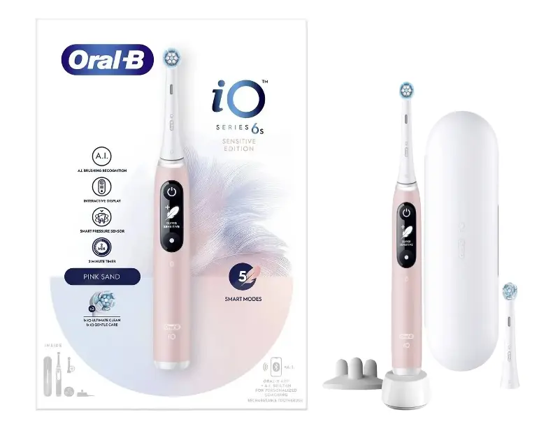 Oral-B - Elektrický kartáček iO Series 6s, růžová 4210201427384