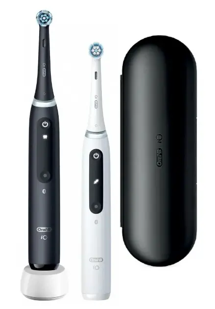 Oral-B - Elektrický kartáček iO Series 5 Duo, bílá/černá 4210201428695