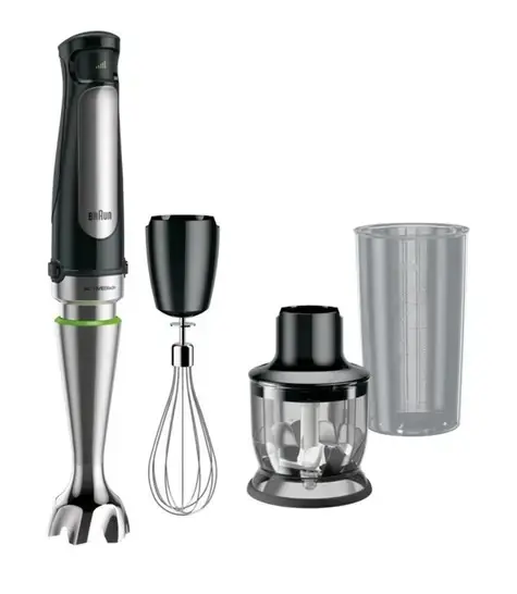 Braun - Tyčový mixér MultiQuick 7 MQ 7025X, čierna/nerezová 8021098774613