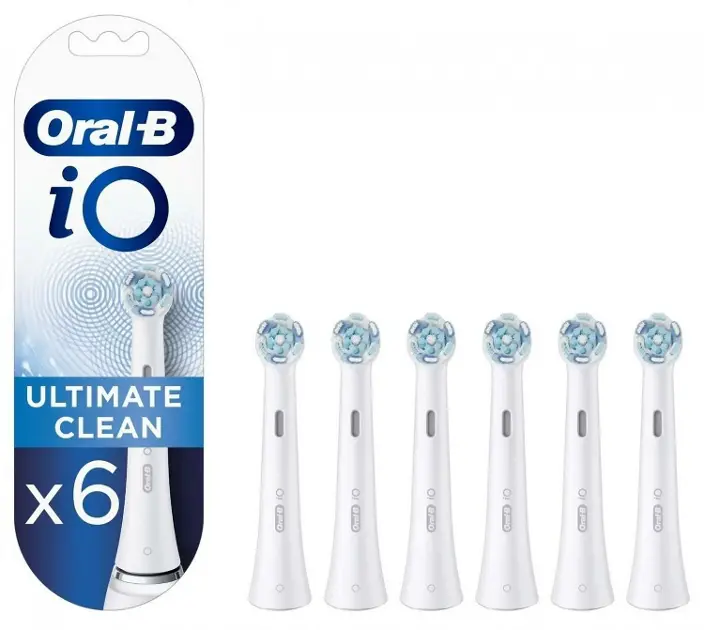 Oral-B - Náhradní hlavice iO Ultimate Clean, bílá, 6 ks 4210201428732
