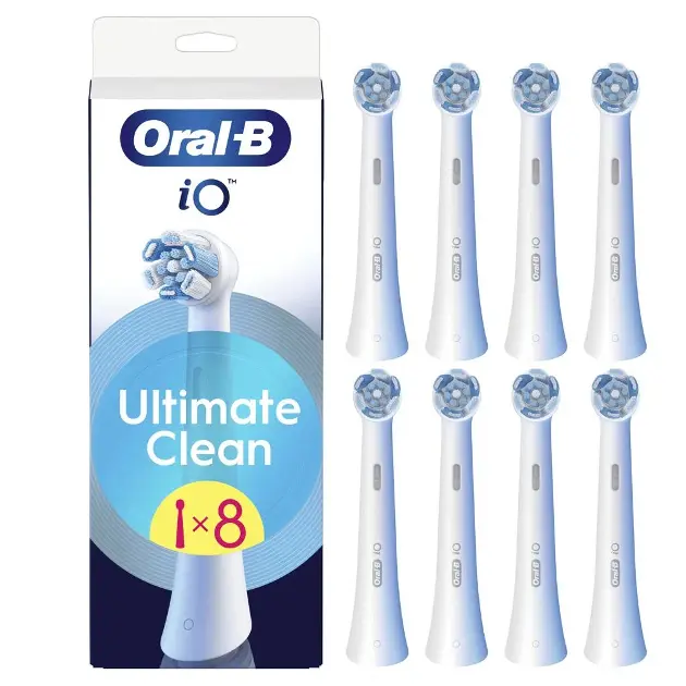 Oral-B - Náhradní hlavice iO Ultimate Clean, bílá, 8 ks 4210201434818