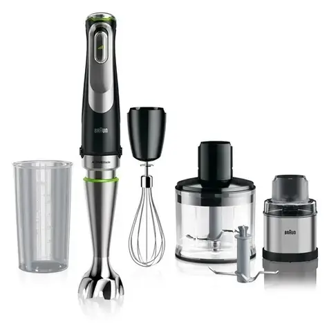 Braun - Tyčový mixér MultiQuick 9 MQ9138XI, čierna/nerezová 8021098775146