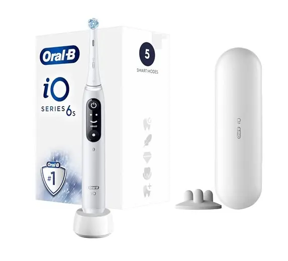 Oral-B - Elektrický kartáček iO Series 6S, bílá 4210201438069