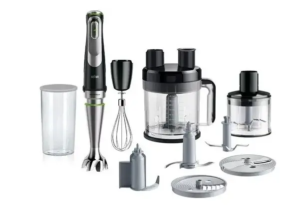 Levně Braun - Tyčový mixér MultiQuick 9 MQ 9195 XLI, černá/nerez 8021098775184