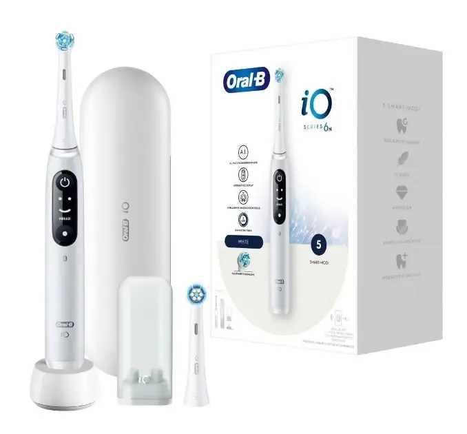 Oral-B - Elektrický kartáček iO Series 6N, bílá 4210201445234