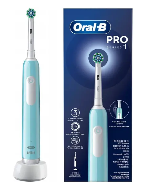 Oral-B - Elektrický kartáček Pro Series 1, modrá 8001090916464