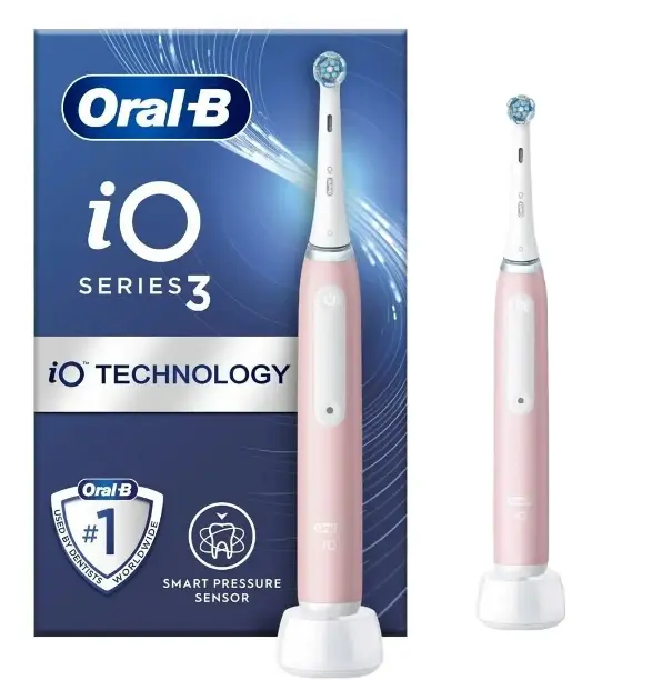 Oral-B - Elektrický kartáček iO Series 3, růžová 8006540731222