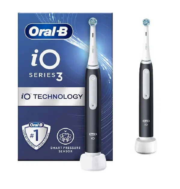 ORAL B IO SERIES 3 MATT BLACK zubní kartáček ORAL-B