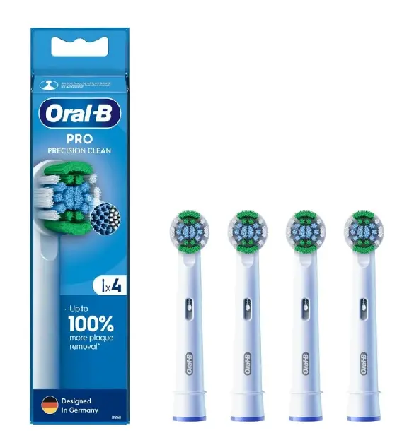 Oral-B - Náhradní hlavice Pro Precision Clean, bílá, 4 ks 8006540847299