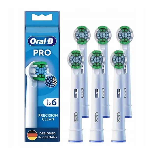 Oral-B - Náhradní hlavice Pro Precision Clean, bílá, 6 ks 8006540860793