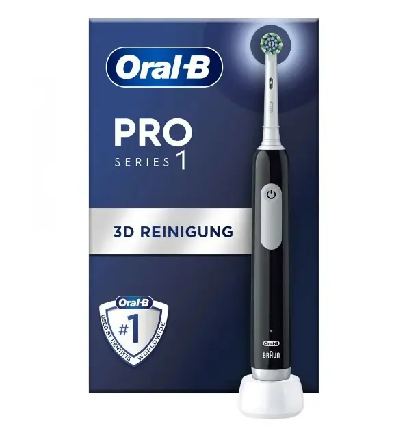 Oral-B - Elektrický kartáček Pro Series 1 CrossAction, černá 8700216012935