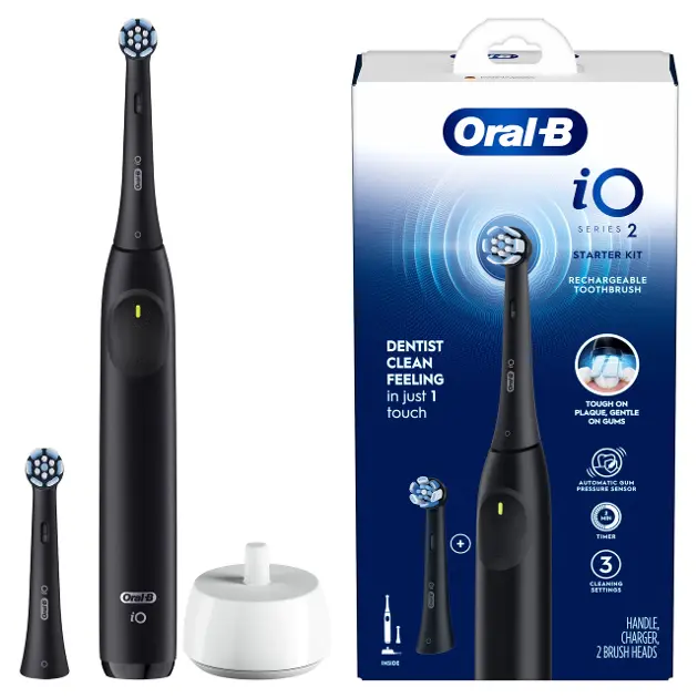 Oral-B - Elektrický kartáček iO Series 2, černá 8700216615266