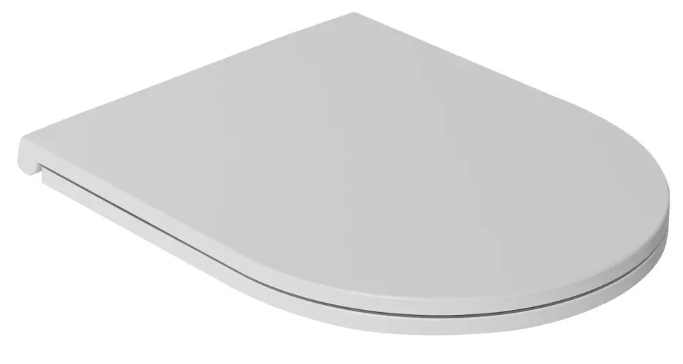 Levně Sapho Isvea Infinity - WC sedátko Slim, Soft Close, Easy Take, matná bílá 40KF0201I