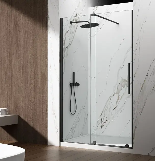 Levně Gelco Spirit - Sprchové dveře 120 cm, čiré sklo/černá GI1012B