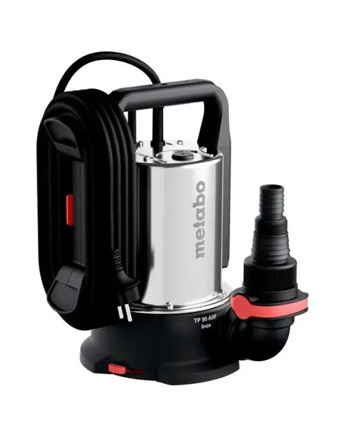 Metabo - Bomba sumergible para agua limpia TP 95 ASF Inox, 350 W 601791000
