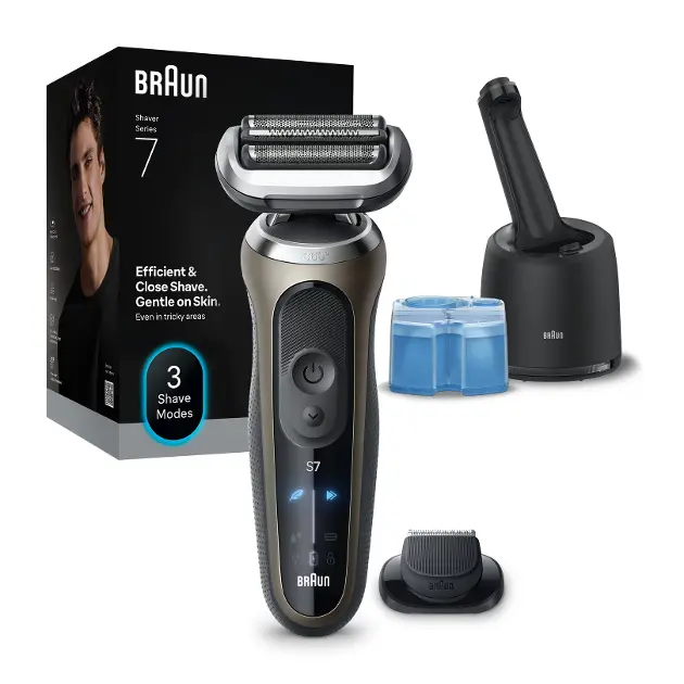 Braun - Pánský holící strojek Series 7, Stanice SmartCare, 72-C7200CC 8700216644396