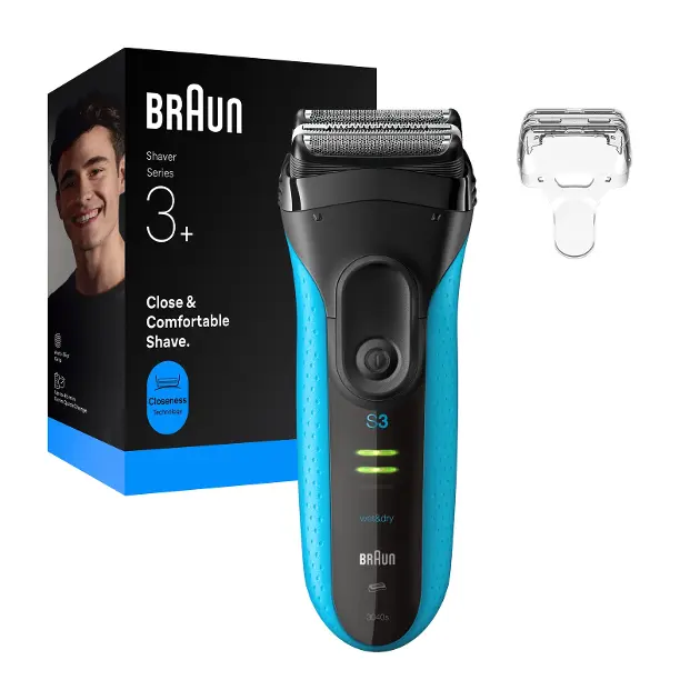 Braun - Pánský holící strojek Series 3+, 3040S 8700216735865