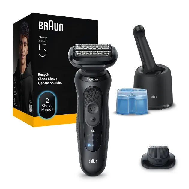 Braun - Pánský holící strojek Series 5, stanice SmartCare, 52-N7200CC 8700216916776