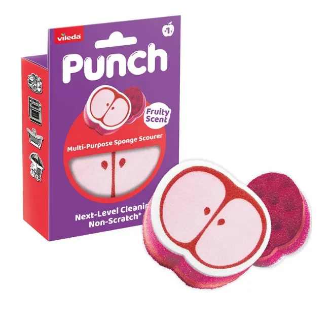 Levně Vileda - Houbička Punch Apple 182810
