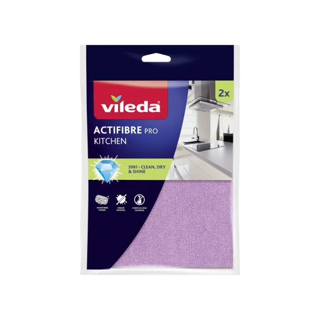 Levně Vileda - Mikrohadřík do kuchyně Actifibre, 2 ks 183305