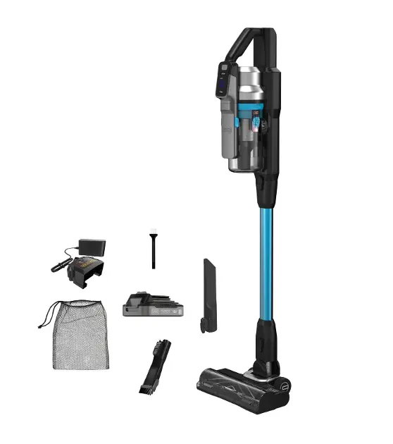 BLACK+DECKER - 18V AKU vysavač, s příslušenstvím, 1x aku 2,0 Ah, nabíjecí stanice BSV520BRB-QW