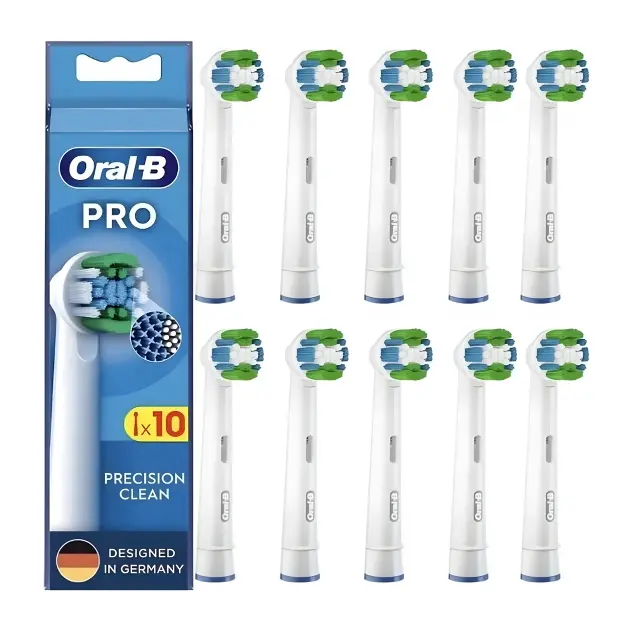 Oral-B - Náhradní hlavice Pro Precision Clean, bílá, 10 ks 8006540861080