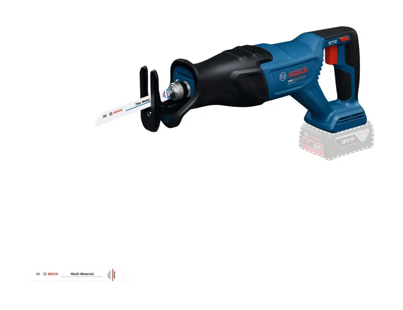 Bosch - Akkus  orrfűrész GSA18V-280, akkumulátor és töltő nélkül 06016D1000
