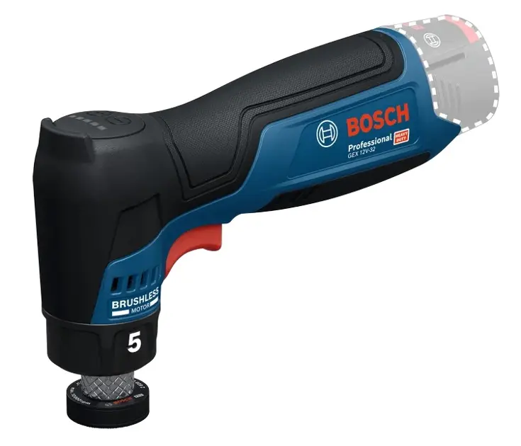 Bosch - 12V AKU ексцентрик шлайф GEX 12V-32, без батерия и зарядно 06019L2003