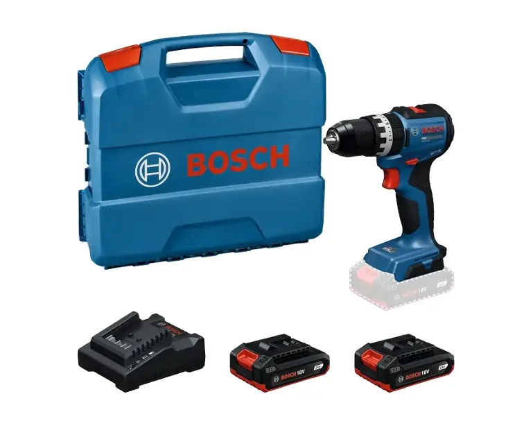 Bosch - 18V Aku bušilica-odvijač GSB18V-52, 2x 2,0 ah Li-Ion baterije, punjač 06019S0123