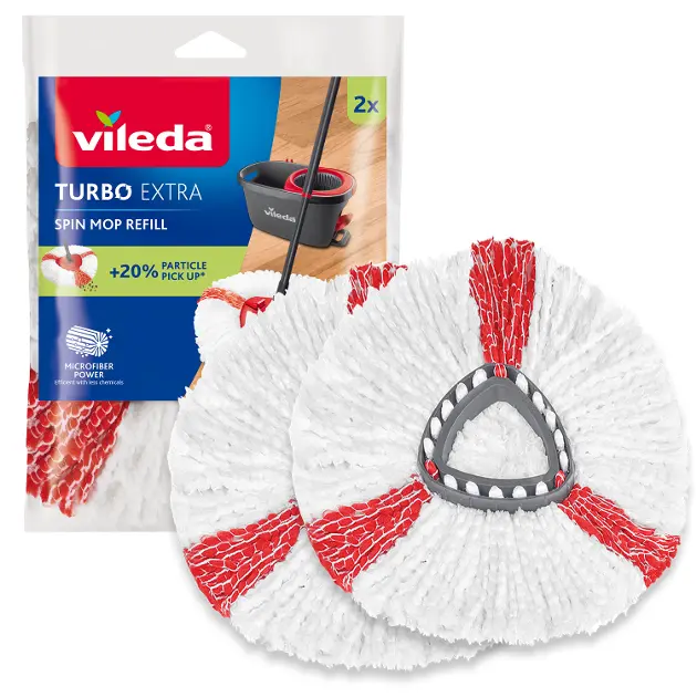 Levně Vileda - Náhrada k mopu Turbo Extra, 2 ks 179353