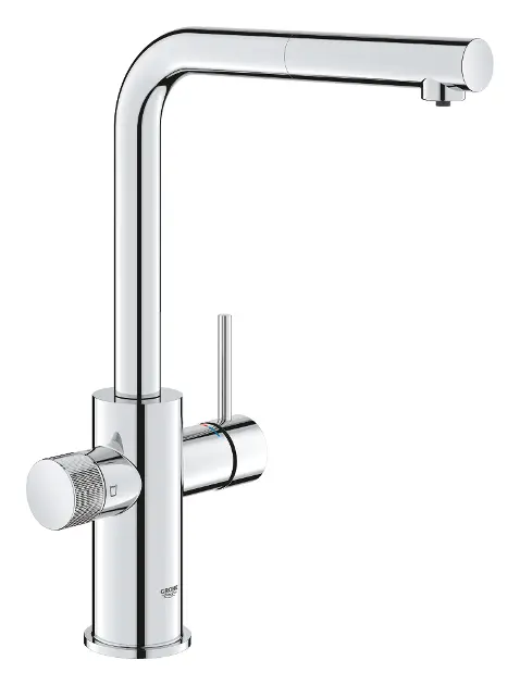 Grohe - Kuhinjska slavina Minta s filtarskom funkcijom i izvlačnim izljevom, krom 30601000ROZ1