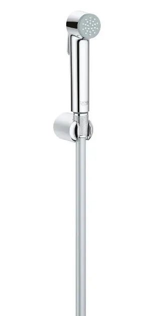 Grohe - Bidetbruser med holder og slange 1,25 m, krom 27513001ROZ1