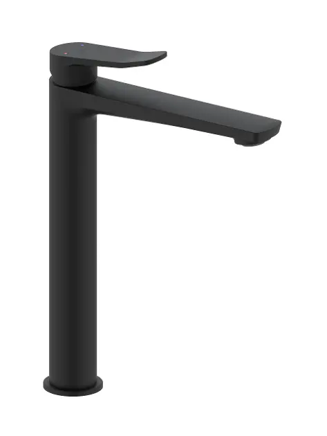 kielle - Armatur für Waschtisch-Schale, schwarz matt 10127114ROZ1