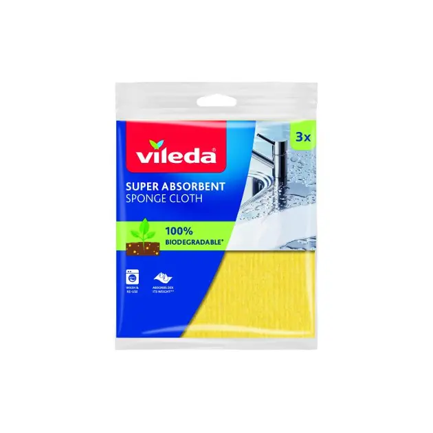Levně Vileda - Houbový hadřík, 3 ks 182972