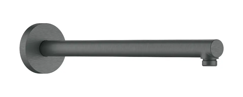 E-shop Hansgrohe - Sprchové rameno, 39 cm, kefovaný čierny chróm 24357340