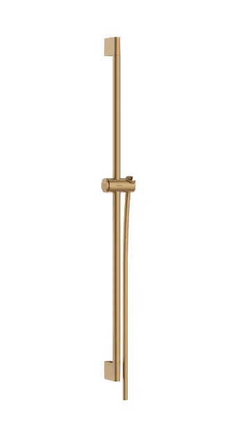 Levně Hansgrohe Unica - Sprchová tyč 96 cm, se sprchovou hadicí, kartáčovaný bronz 24401140