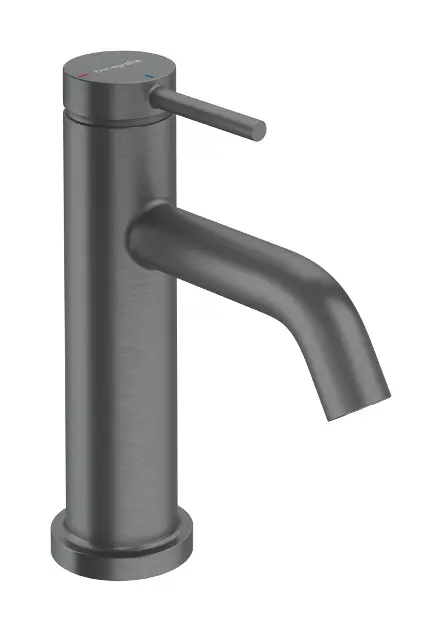 Hansgrohe Tecturis S - Umyvadlová baterie s výpustí, CoolStart, EcoSmart+, kartáčovaný černý chrom 73302340