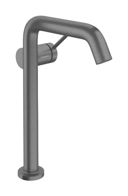 Levně Hansgrohe Tecturis S - Umyvadlová baterie, CoolStart, EcoSmart+, kartáčovaný černý chrom 73372340
