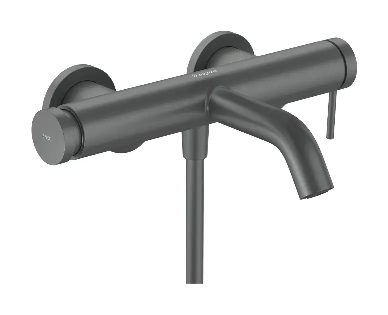 Levně Hansgrohe Tecturis S - Vanová baterie, kartáčovaný černý chrom 73422340