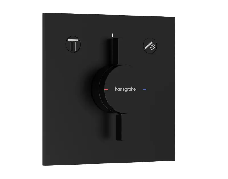 Hansgrohe - Ugradbena miješalica, za 2 uređaja, mat crna 75417670IIJ4