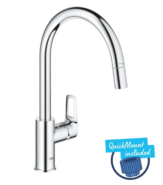 Grohe - Izvlačna kuhinjska slavina, krom 30556000IIJ3