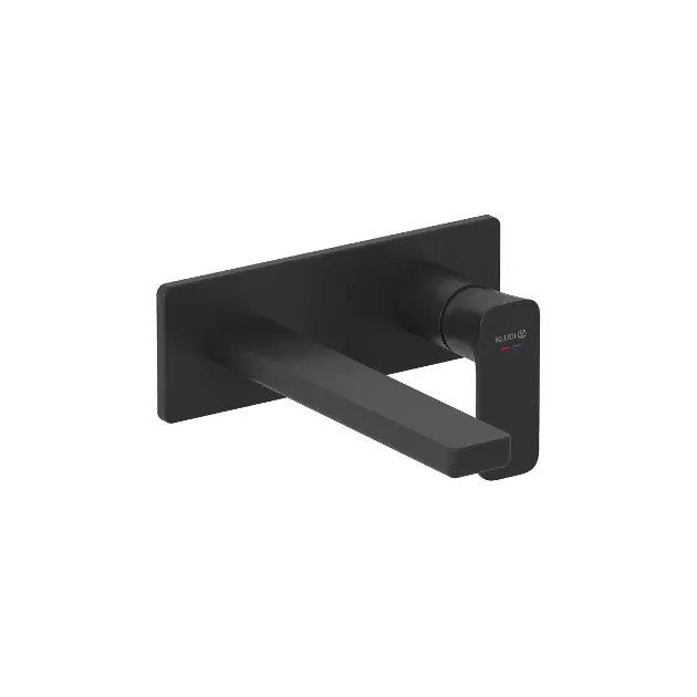 Kludi - Basin mixer for concealed installation, 2-hole installation, matte black 422443975IIJ1